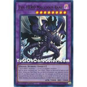 Evil HERO Malicious Bane (Ultra Rare) – Legendary Duelists Season 3 | Carta YUGIOH en México