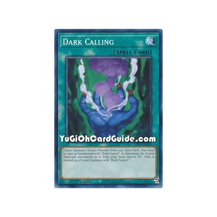 Dark Calling (Common) – Legendary Duelists Season 3 | Carta YUGIOH en México