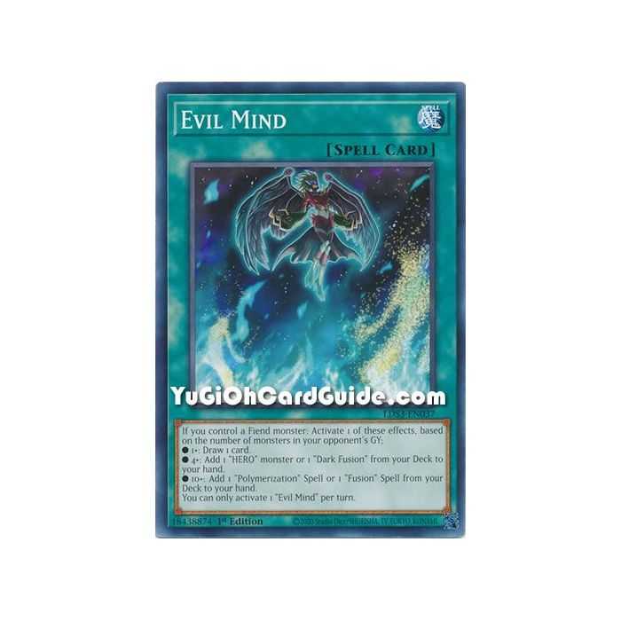 Evil Mind (Common) – Legendary Duelists Season 3 | Carta YUGIOH en México