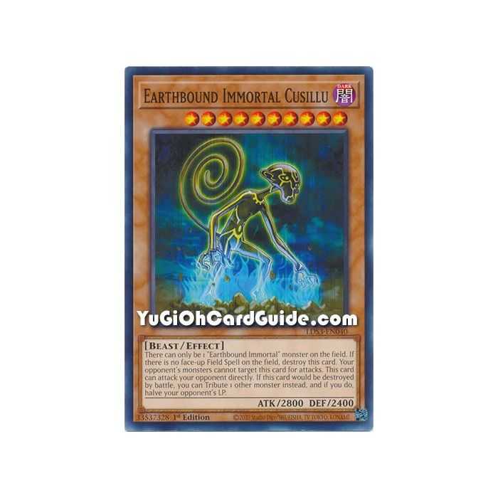Earthbound Immortal Cusillu (Common) – Legendary Duelists Season 3 | Carta YUGIOH en México