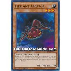 Fire Ant Ascator (Common) – Legendary Duelists Season 3 | Carta YUGIOH en México