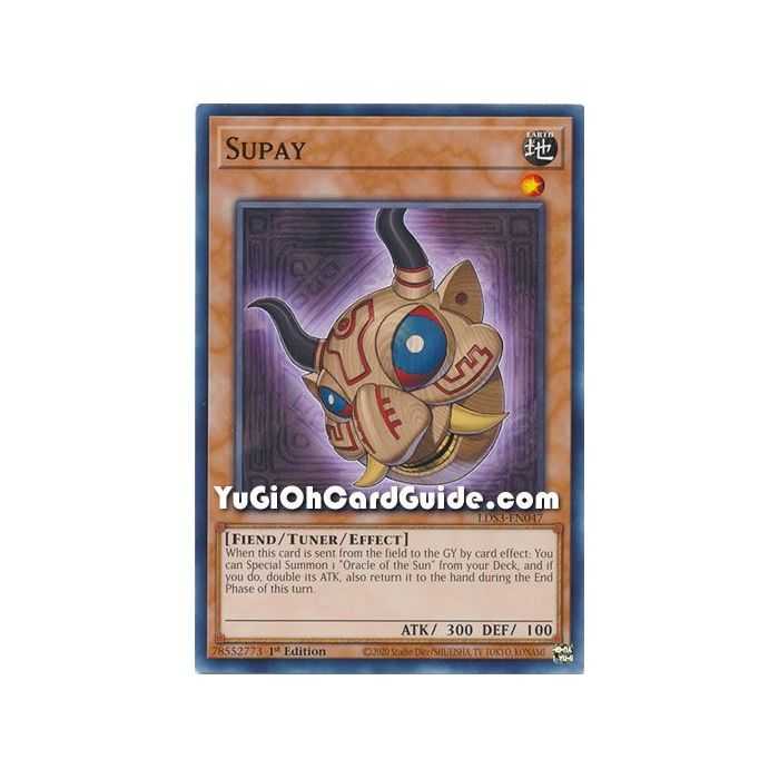 Supay (Common) – Legendary Duelists Season 3 | Carta YUGIOH en México