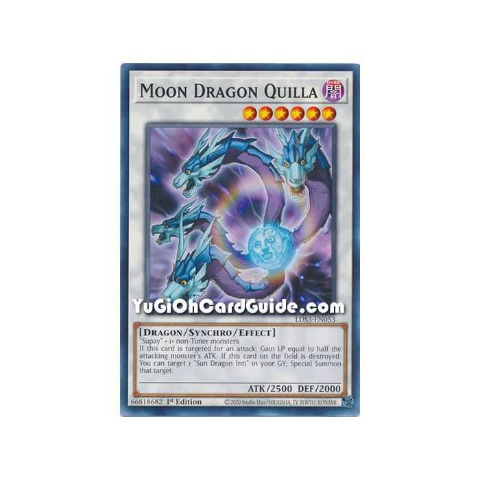 Moon Dragon Quilla(Common) – Legendary Duelists Season 3 | Carta YUGIOH en México