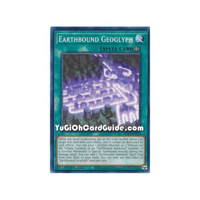 Earthbound Geoglyph (Common) – Legendary Duelists Season 3 | Carta YUGIOH en México