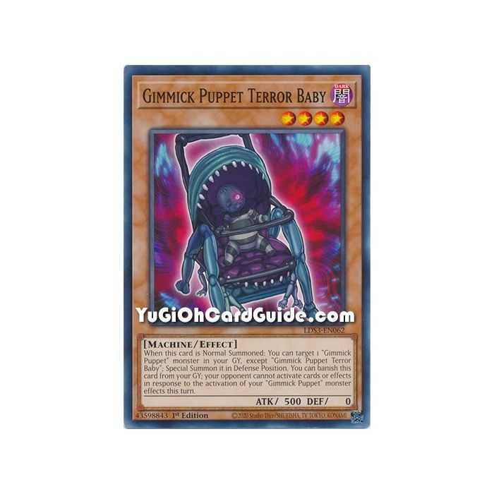 Gimmick Puppet Terror Baby (Common) – Legendary Duelists Season 3 | Carta YUGIOH en México