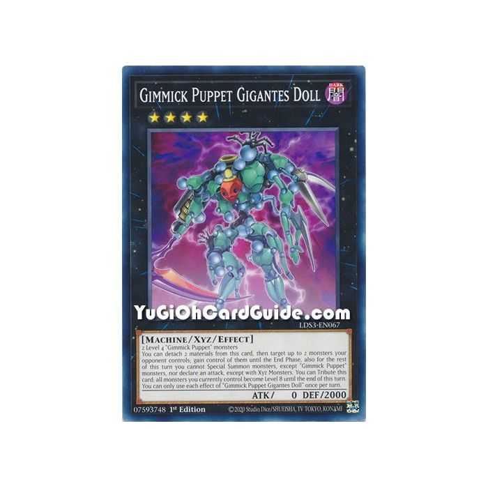 Gimmick Puppet Gigantes Doll (Common) – Legendary Duelists Season 3 | Carta YUGIOH en México