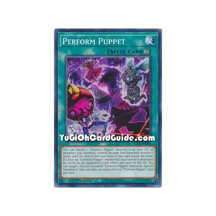 Perform Puppet (Common) – Legendary Duelists Season 3 | Carta YUGIOH en México