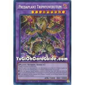 Predaplant Triphyoverutum (Secret Rare) – Legendary Duelists Season 3 | Carta YUGIOH en México