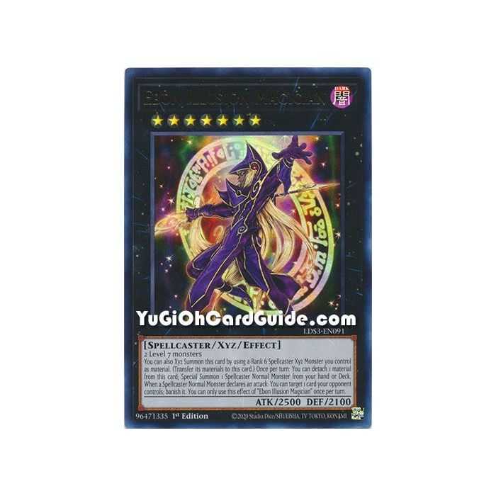 Ebon Illusion Magician (Ultra Rare) – Legendary Duelists Season 3 | Carta YUGIOH en México