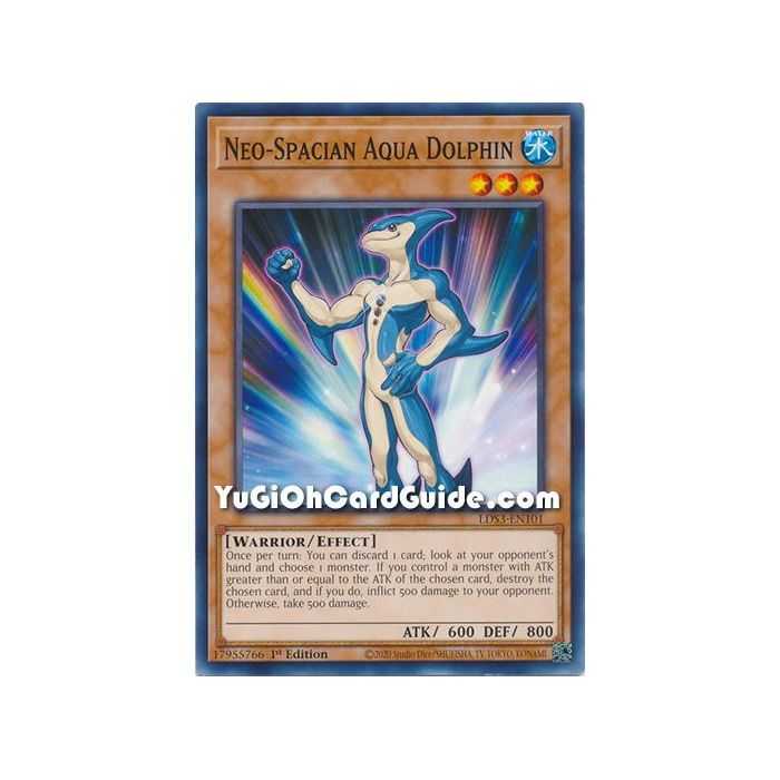 Neo-Spacian Aqua Dolphin (Common) – Legendary Duelists Season 3 | Carta YUGIOH en México
