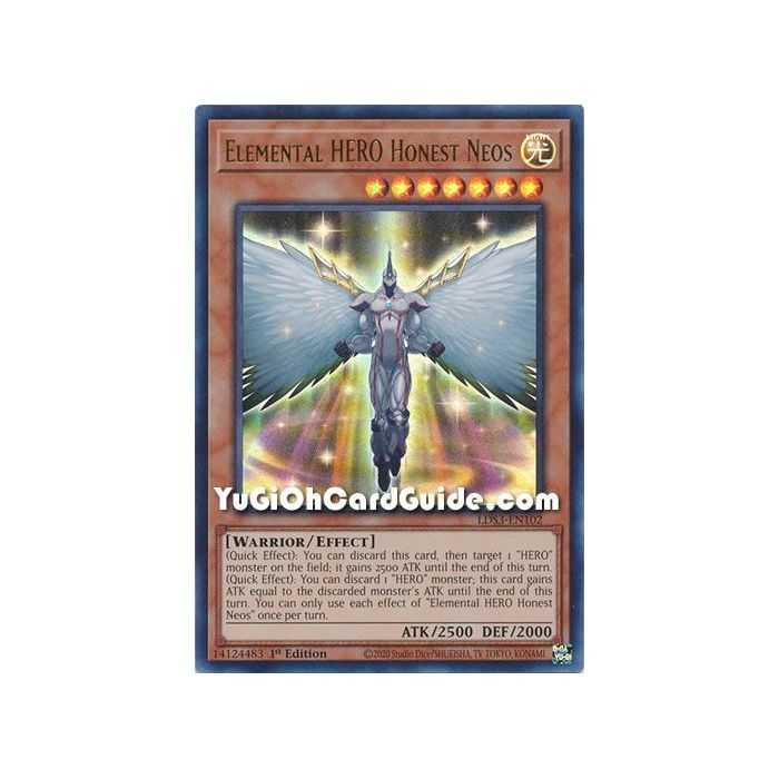 Elemental HERO Honest Neos (Ultra Rare) – Legendary Duelists Season 3 | Carta YUGIOH en México