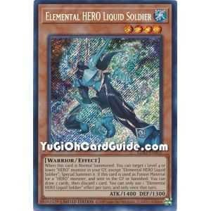 Elemental HERO Liquid Soldier  (Secret Rare) – Legendary Duelists Season 3 | Carta YUGIOH en México