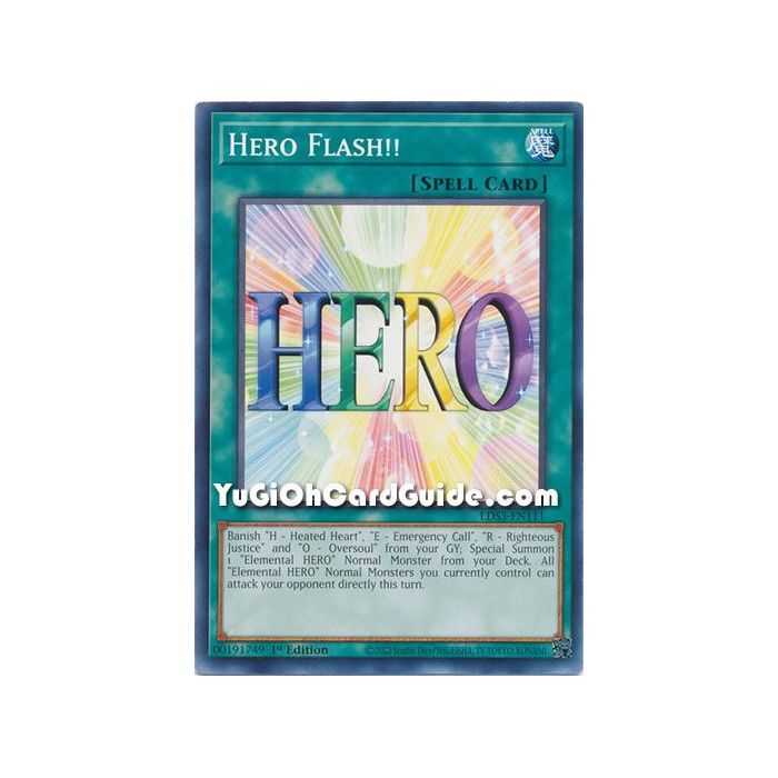 Hero Flash!!(Common) – Legendary Duelists Season 3 | Carta YUGIOH en México