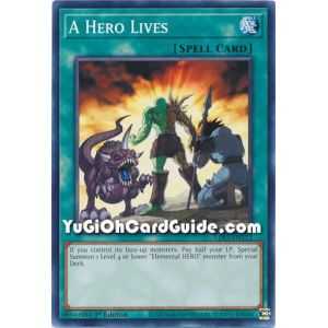 A Hero Lives (Common) – Legendary Duelists Season 3 | Carta YUGIOH en México