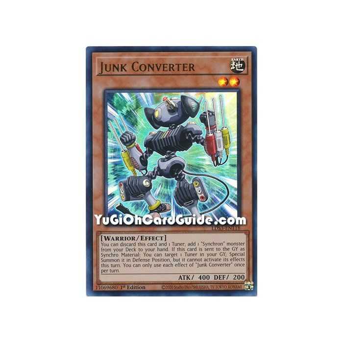 Junk Converter (Ultra Rare) – Legendary Duelists Season 3 | Carta YUGIOH en México
