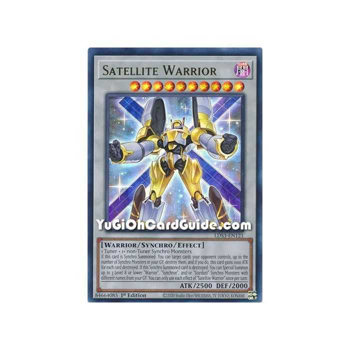 Satellite Warrior (Ultra Rare) – Legendary Duelists Season 3 | Carta YUGIOH en México