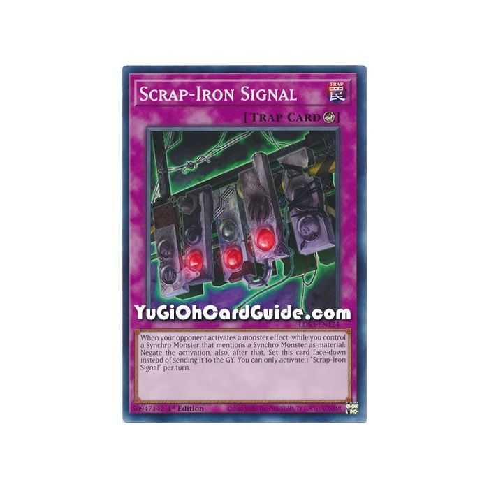 Scrap-Iron Signal (Common) – Legendary Duelists Season 3 | Carta YUGIOH en México