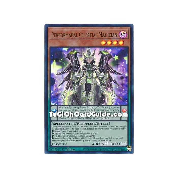 Perfomapal Celestial Magician (Ultra Rare) – Legendary Duelists Season 3 | Carta YUGIOH en México
