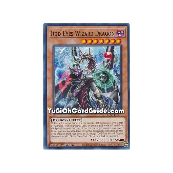 Odd-Eyes Wizard Dragon (Common) – Legendary Duelists Season 3 | Carta YUGIOH en México