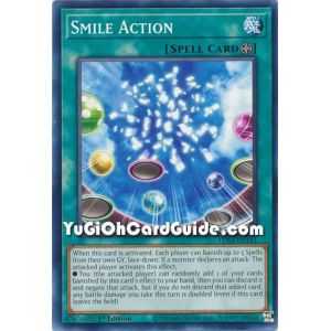 Smile Action (Common) – Legendary Duelists Season 3 | Carta YUGIOH en México
