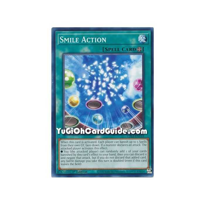 Smile Action (Common) – Legendary Duelists Season 3 | Carta YUGIOH en México