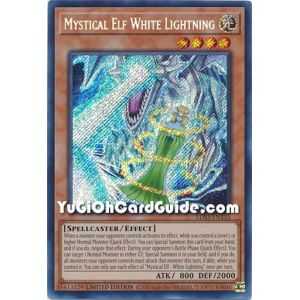 Mystical Elf - White Lightning  (Secret Rare) – Legendary Duelists Season 3 | Carta YUGIOH en México