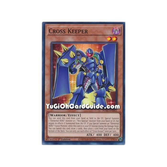 Cross Keeper (Common) – Power of the Elements | Carta YUGIOH en México