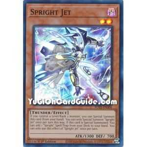Spright Jet (Super Rare) – Power of the Elements | Carta YUGIOH en México