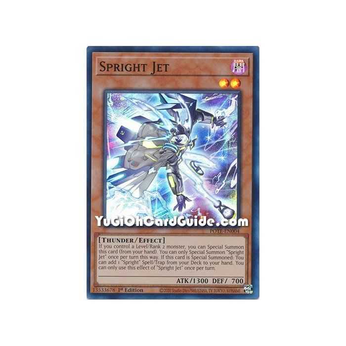 Spright Jet (Super Rare) – Power of the Elements | Carta YUGIOH en México