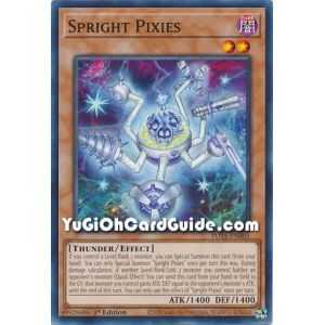Spright Pixies (Common) – Power of the Elements | Carta YUGIOH en México