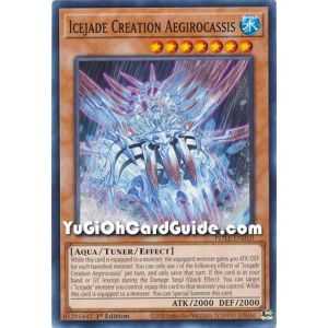Icejade Creation Aegirocassis (Common) – Power of the Elements | Carta YUGIOH en México