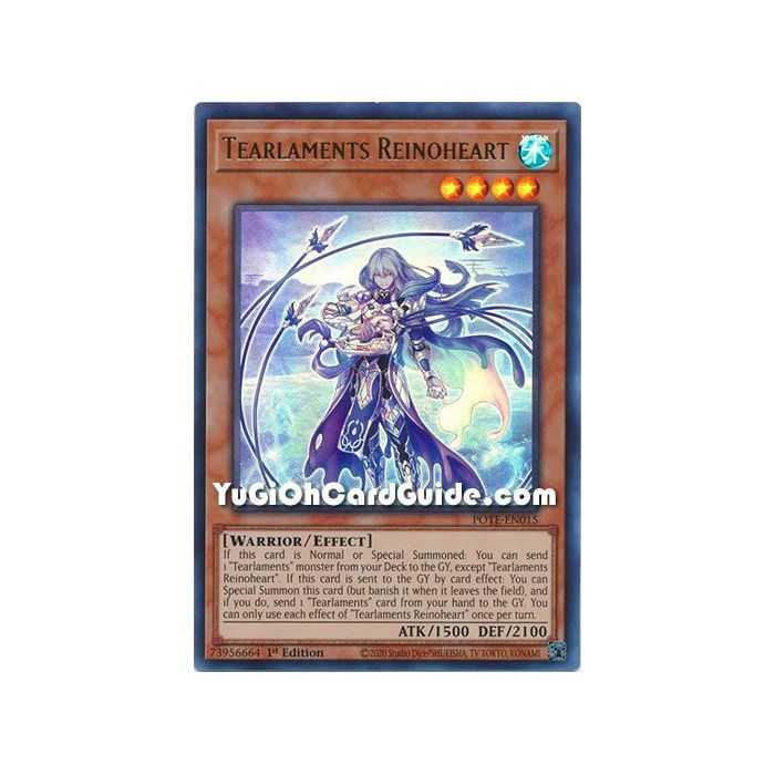Tearlaments Reinoheart (Ultra Rare) – Power of the Elements | Carta YUGIOH en México