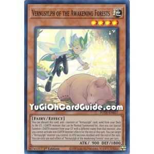 Vernusylph of the Awakening Forests (Super Rare) – Power of the Elements | Carta YUGIOH en México