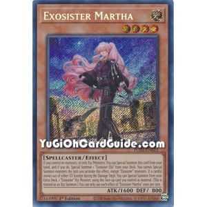 Exosister Martha (Secret Rare) – Power of the Elements | Carta YUGIOH en México