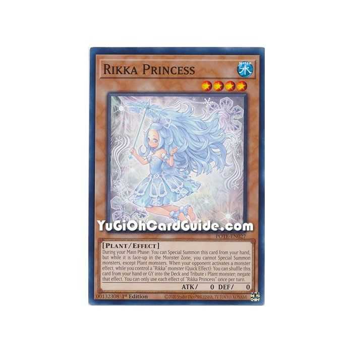 Rikka Princess (Common) – Power of the Elements | Carta YUGIOH en México