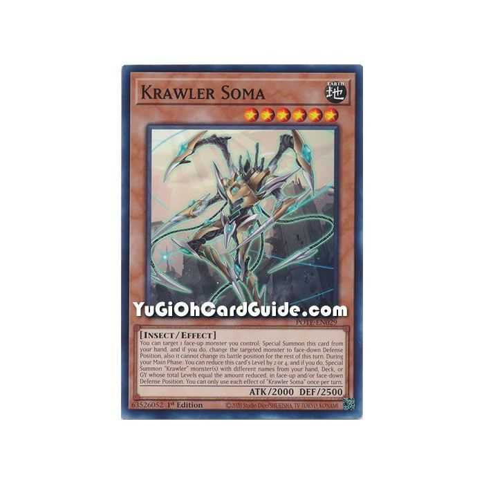 Krawler Soma (Common) – Power of the Elements | Carta YUGIOH en México