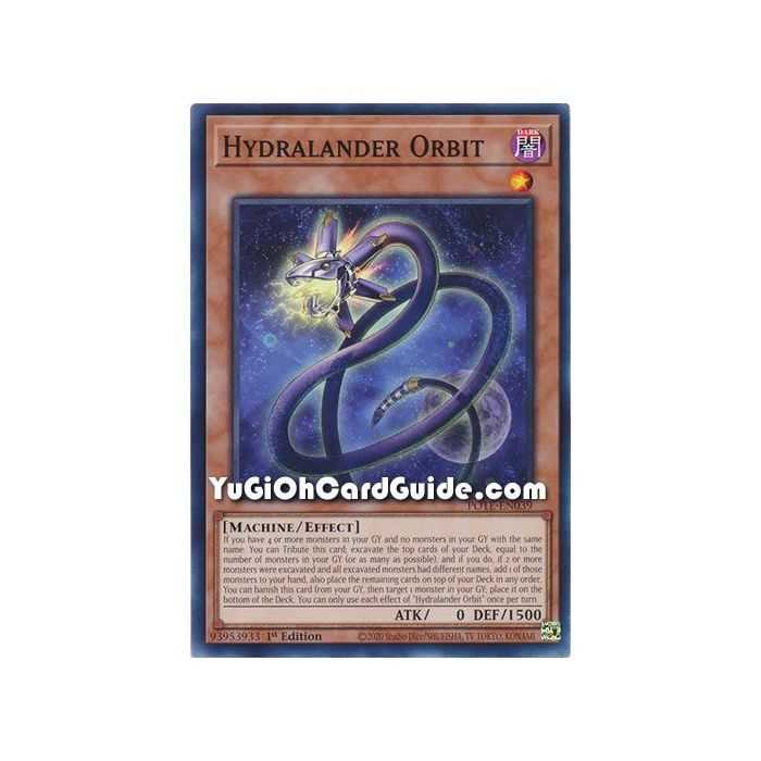 Hydralander Orbit (Common) – Power of the Elements | Carta YUGIOH en México