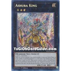Ashura King (Secret Rare) – Power of the Elements | Carta YUGIOH en México