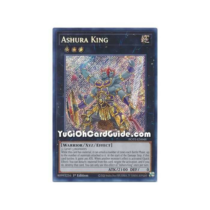 Ashura King (Secret Rare) – Power of the Elements | Carta YUGIOH en México