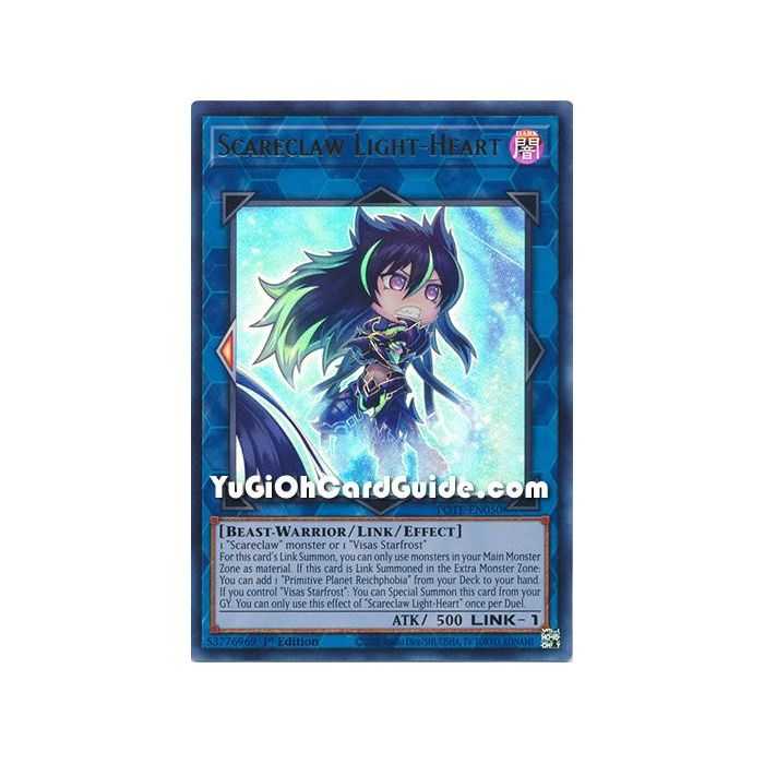 Scareclaw Light-Heart (Ultra Rare) – Power of the Elements | Carta YUGIOH en México