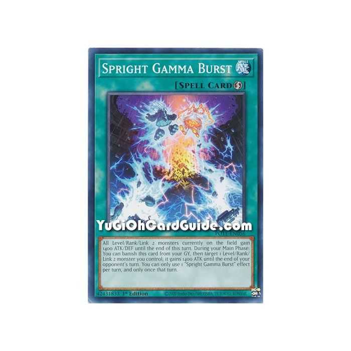 Spright Gamma Burst (Common) – Power of the Elements | Carta YUGIOH en México