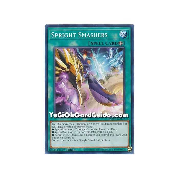 Spright Smashers (Common) – Power of the Elements | Carta YUGIOH en México
