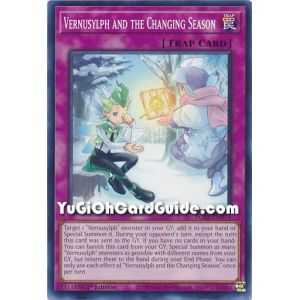 Vernusylph and the Changing Season (Common) – Power of the Elements | Carta YUGIOH en México