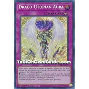 Draco-Utopian Aura (Secret Rare) – Power of the Elements | Carta YUGIOH en México