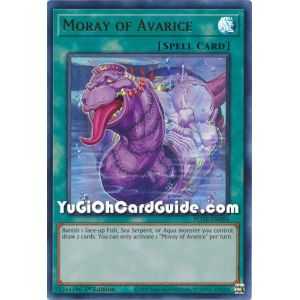Moray of Avarice (Ultra Rare) – Power of the Elements | Carta YUGIOH en México