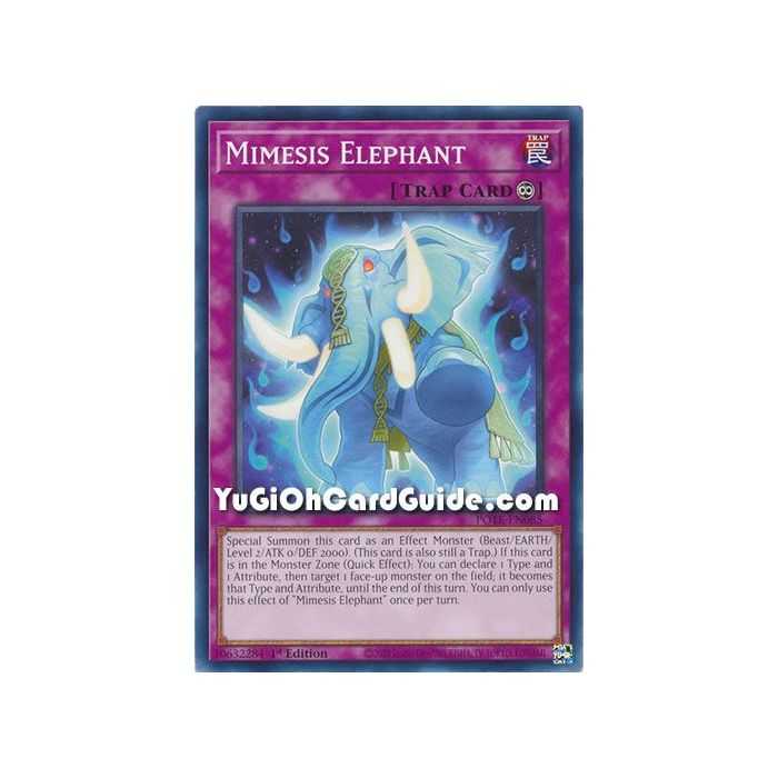Mimesis Elephant (Common) – Power of the Elements | Carta YUGIOH en México