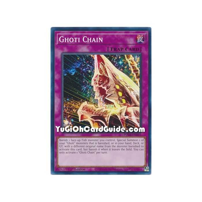Ghoti Chain (Common) – Power of the Elements | Carta YUGIOH en México