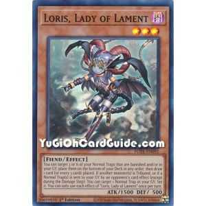 Loris, Lady of Lament (Super Rare) – Power of the Elements | Carta YUGIOH en México