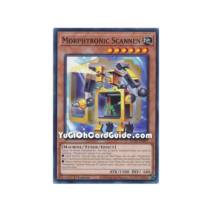 Morphtronic Scannen (Common) – Power of the Elements | Carta YUGIOH en México