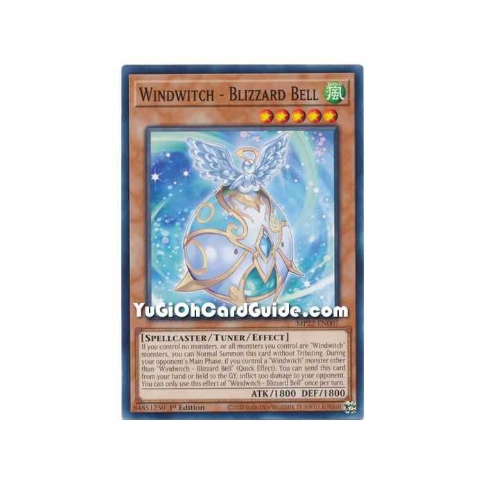 Windwitch - Blizzard Bell (Common) – 2019 Gold Sarcophagus Mega Pack | Carta YUGIOH en México
